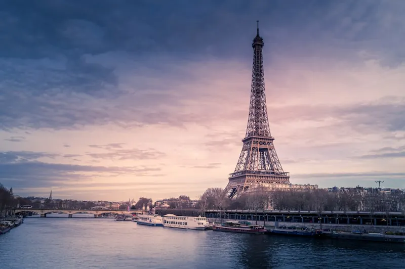 Eiffel Tower and Paris cityscape, France